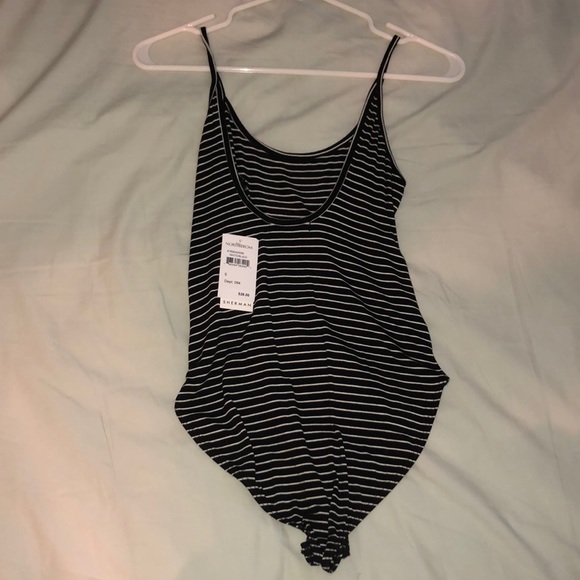NWT black/white body suit - Picture 2 of 3